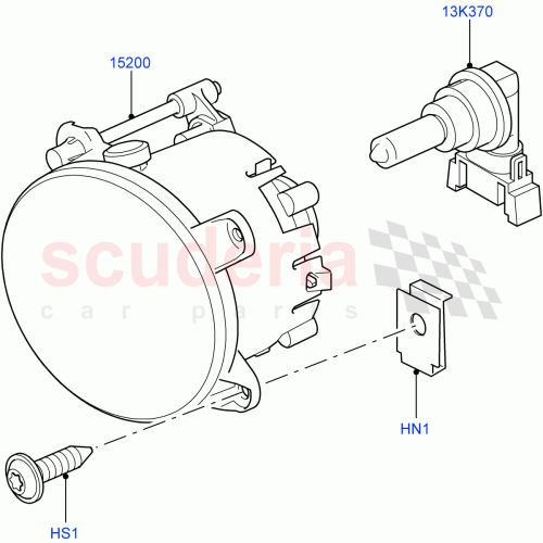 Part Diagram for Land Rover DYP500070