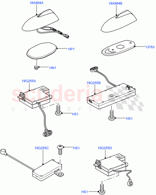 Part Diagram for Land Rover XUC000262
