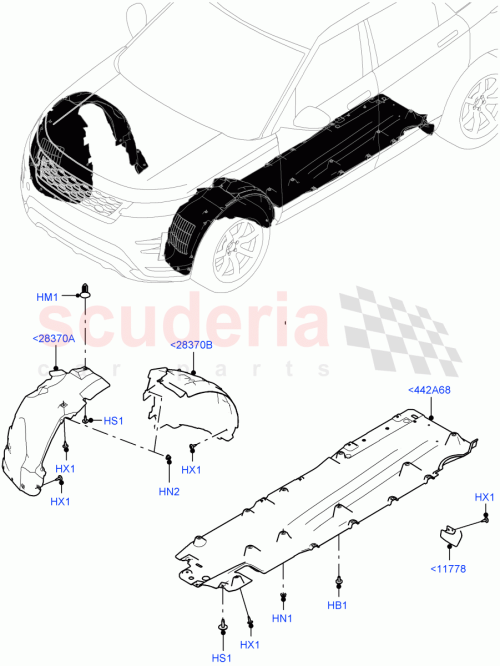 Part Diagram for Land Rover LR135171