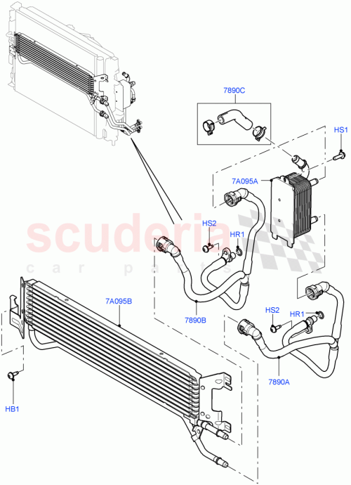 Part Diagram for Land Rover LR032863