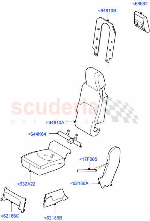 Part Diagram for Land Rover LR129645