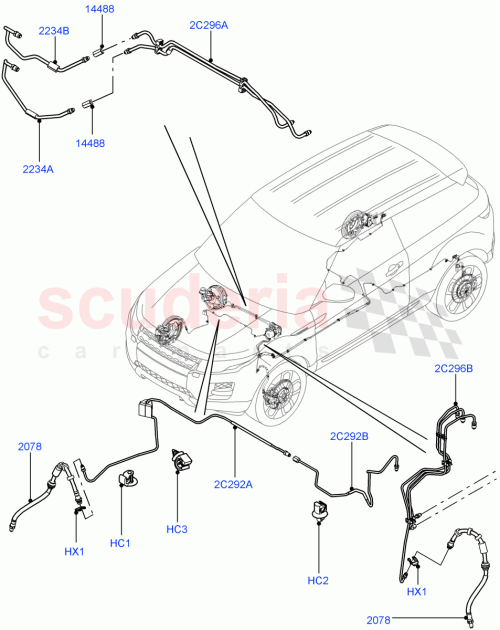 Part Diagram for Land Rover LR075355