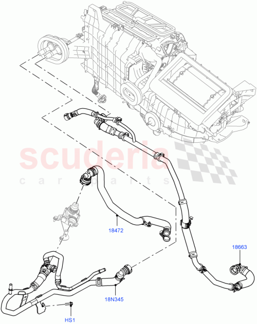Part Diagram for Land Rover LR141666
