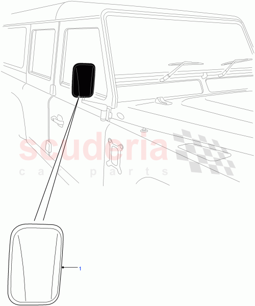 Part Diagram for Land Rover LR066025