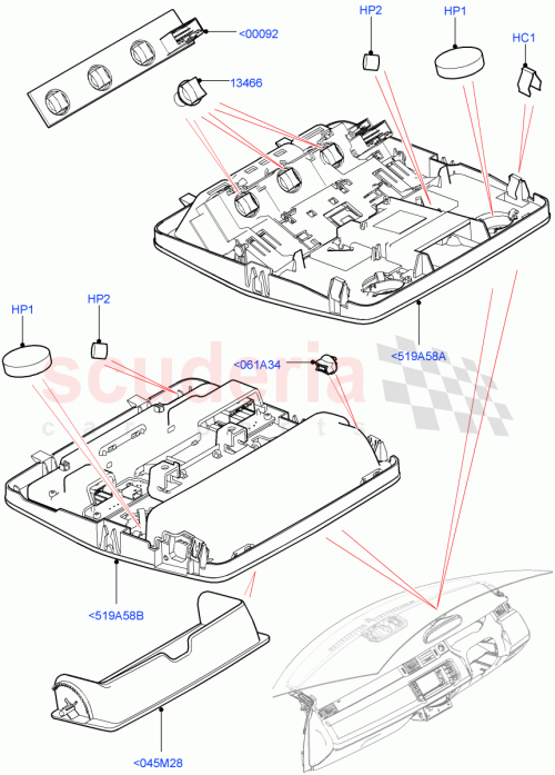 Part Diagram for Land Rover LR094245