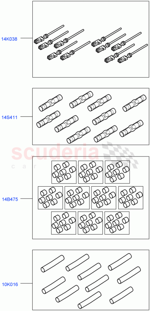 Part Diagram for Land Rover 41854916