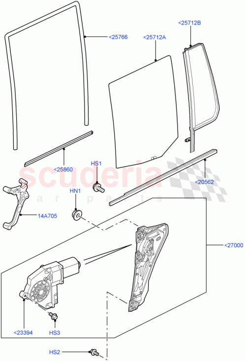 Part Diagram for Land Rover CVB500880