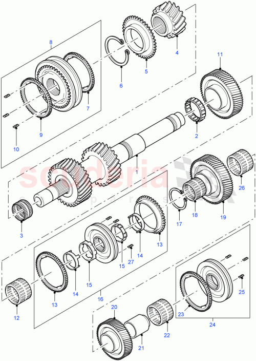 Part Diagram for Land Rover LR006999