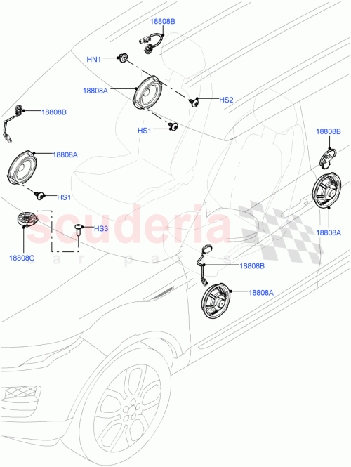 Part Diagram for Land Rover LR025875