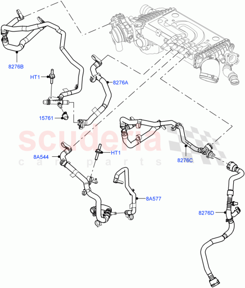 Part Diagram for Land Rover LR151924