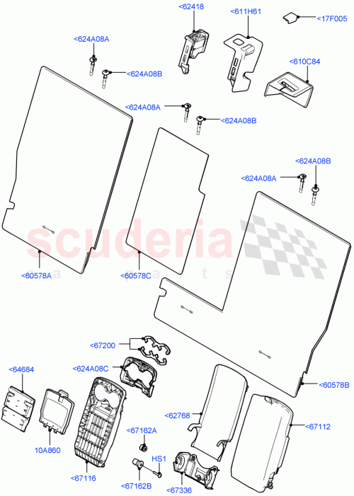 Part Diagram for Land Rover LR123013