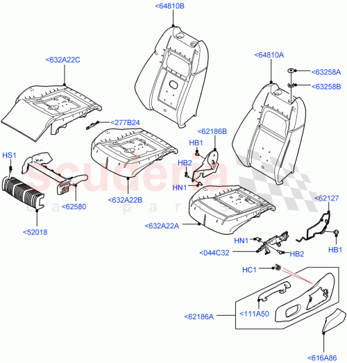 Part Diagram for Land Rover LR098684