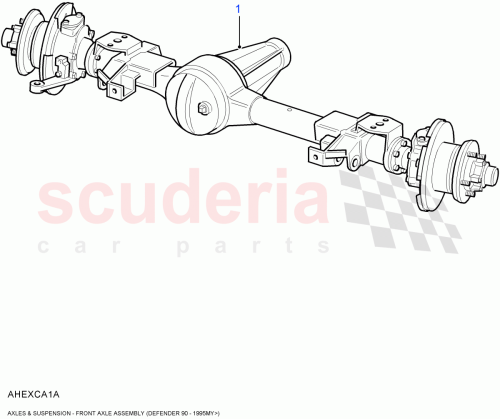 Part Diagram for Land Rover LR060121