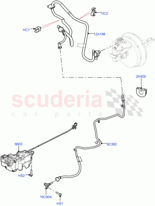 Part Diagram for Land Rover LR164062