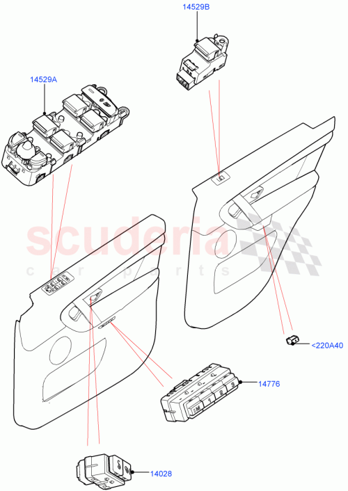 Part Diagram for Land Rover LR132785