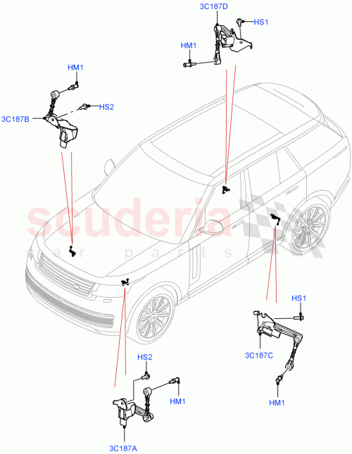 Part Diagram for Land Rover LR153357