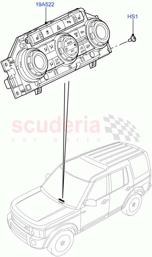 Part Diagram for Land Rover LR029591