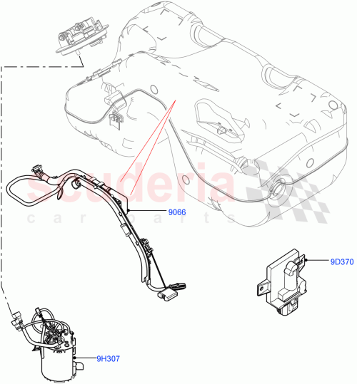 Part Diagram for Land Rover LR084480