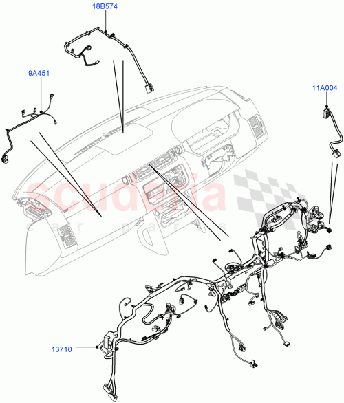 Part Diagram for Land Rover LR089682