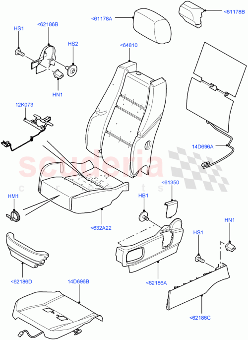 Part Diagram for Land Rover LR015105