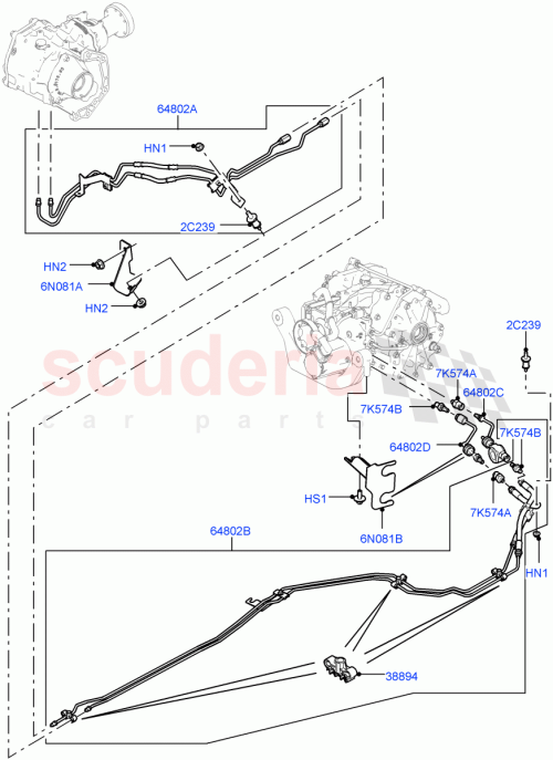 Part Diagram for Land Rover FN108046