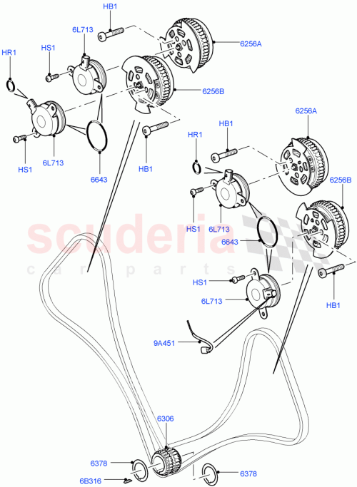 Part Diagram for Land Rover LR023934