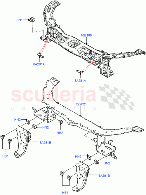Part Diagram for Land Rover LR147511