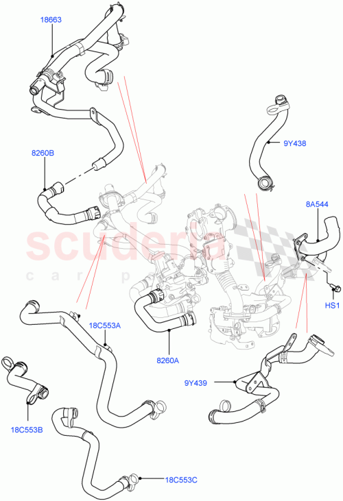 Part Diagram for Land Rover LR071992