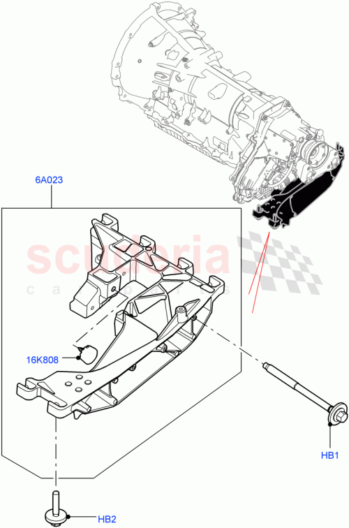 Part Diagram for Land Rover LR090513