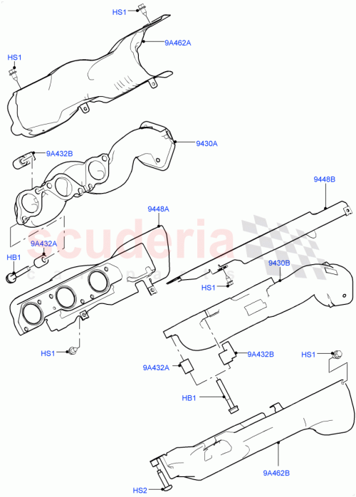 Part Diagram for Land Rover LR052350