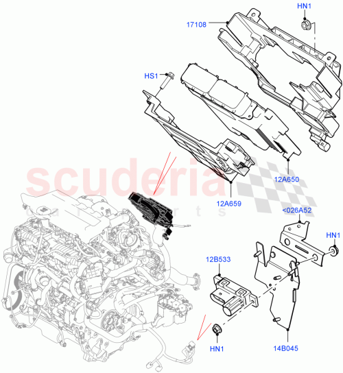 Part Diagram for Land Rover LR117788