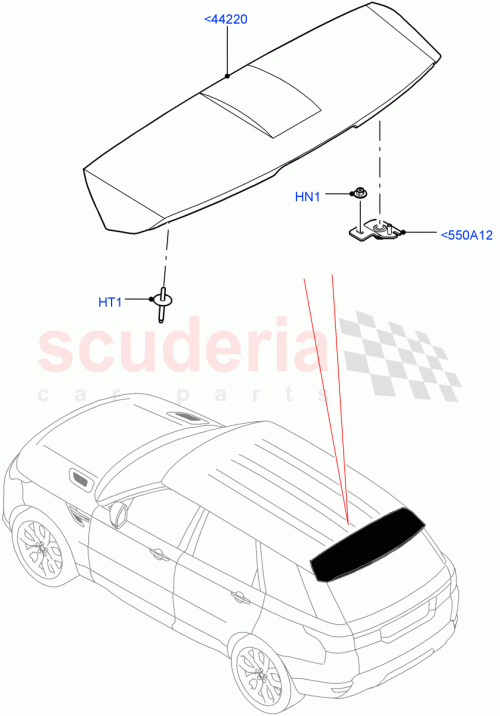 Part Diagram for Land Rover LR045017