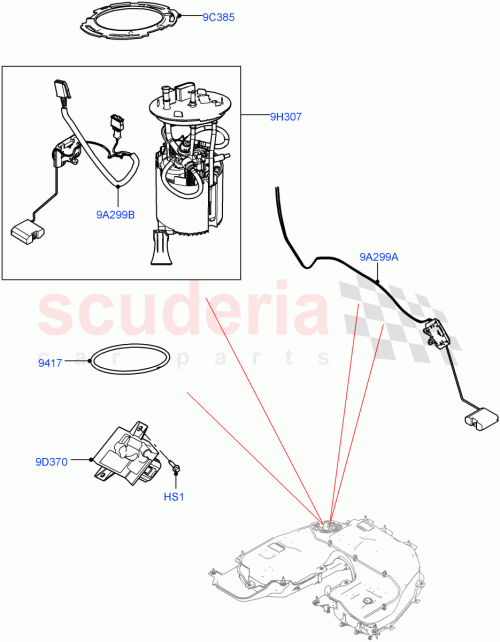 Part Diagram for Land Rover LR066438