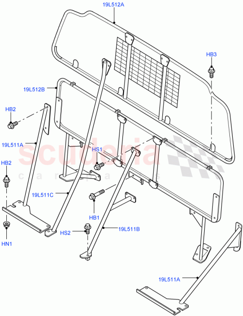 Part Diagram for Land Rover LR026224