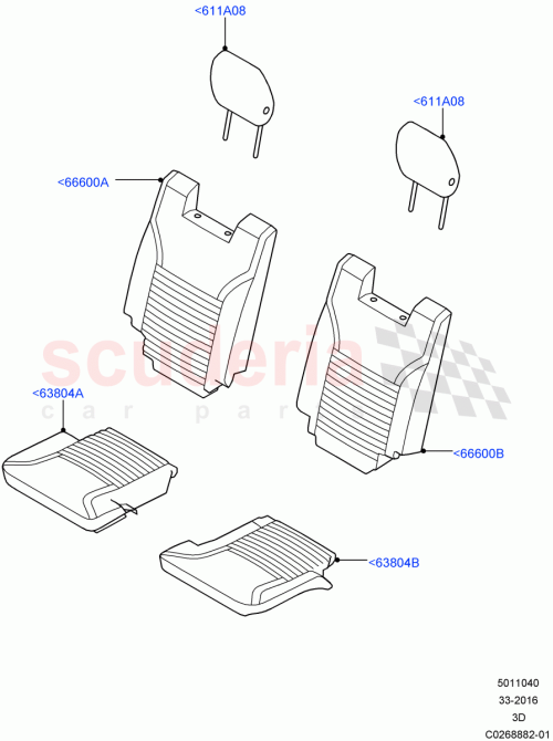 Part Diagram for Land Rover LR081858