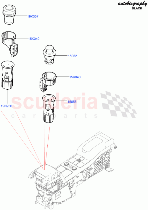 Part Diagram for Land Rover LR118122