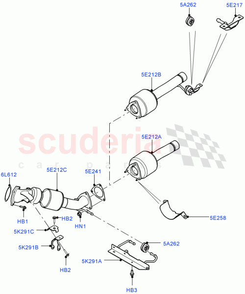 Part Diagram for Land Rover LR060589
