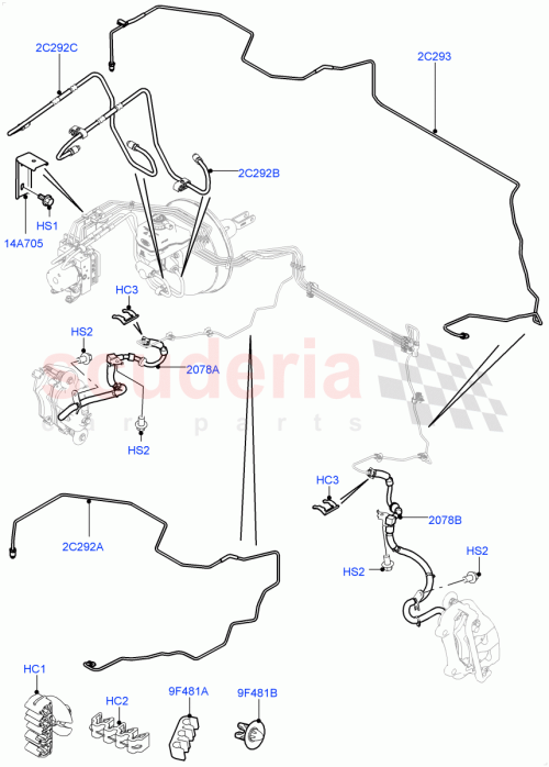 Part Diagram for Land Rover LR044355