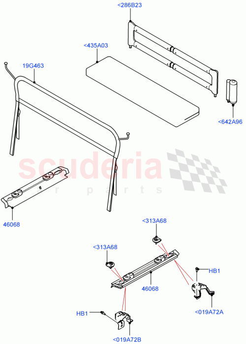 Part Diagram for Land Rover LR135164