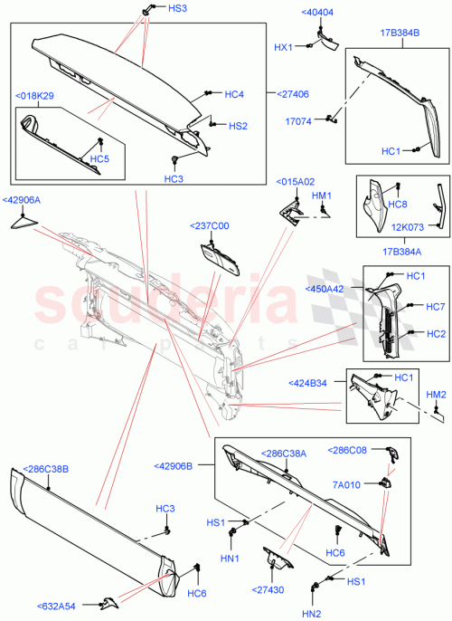 Part Diagram for Land Rover LR151397