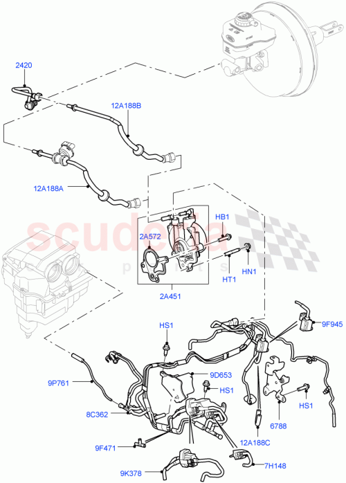 Part Diagram for Land Rover LR023936