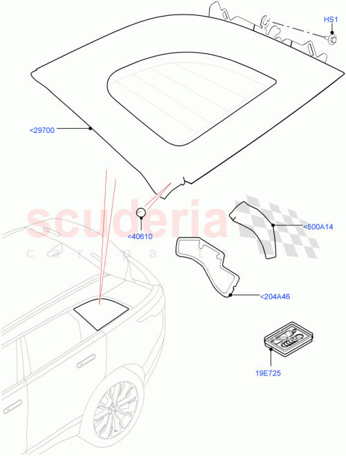 Part Diagram for Land Rover LR093218