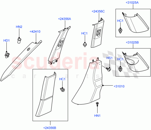 Part Diagram for Land Rover EMN000070LER