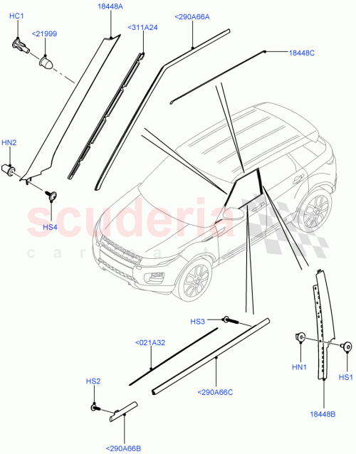 Part Diagram for Land Rover LR027211