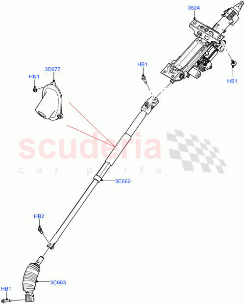 Part Diagram for Land Rover LR174031