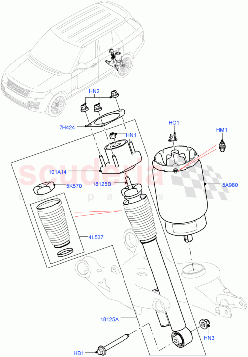 Part Diagram for Land Rover LR034262