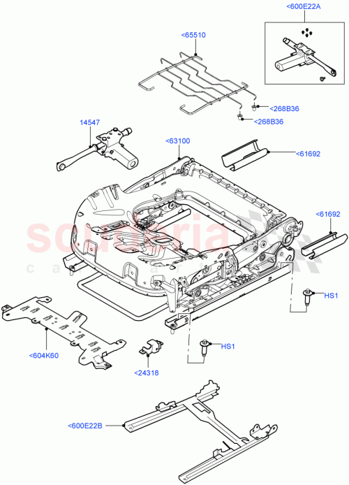 Part Diagram for Land Rover LR036044