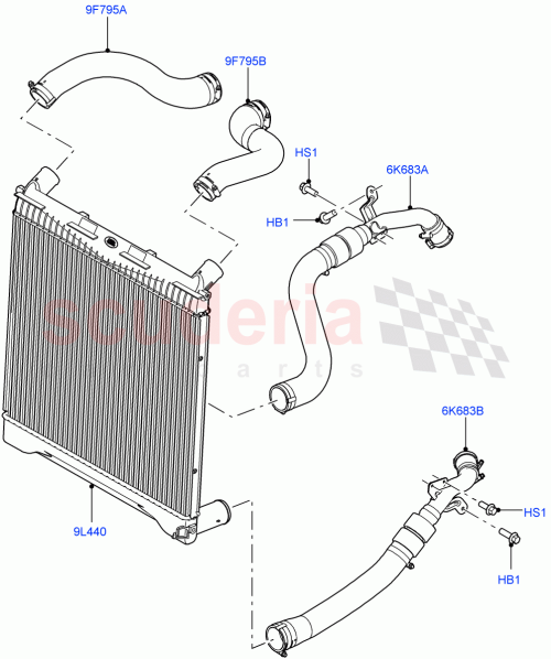 Part Diagram for Land Rover PNH500520