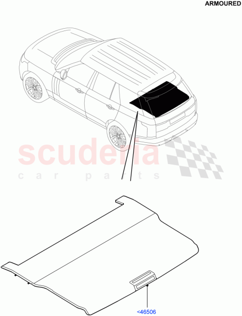 Part Diagram for Land Rover LR126754