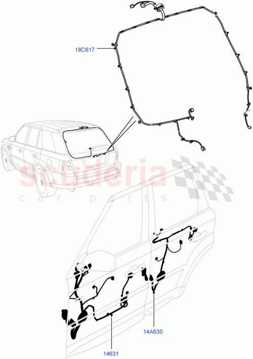 Part Diagram for Land Rover YMM502780